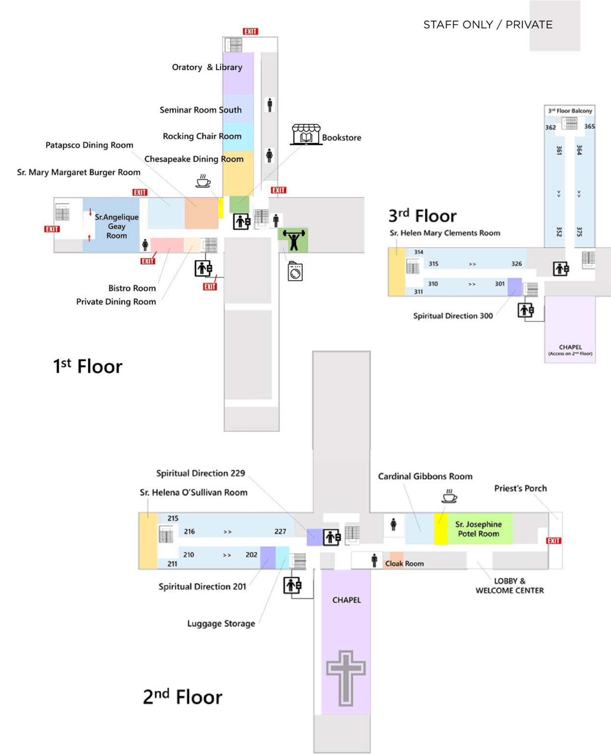 Campus Maps - Bon Secours Retreat & Conference Center