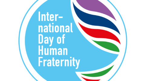 logo for International Day of Human Fraternity